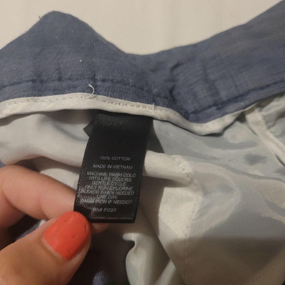 Express Chambray dress pants SZ 6 Regular - Picture 3 of 4